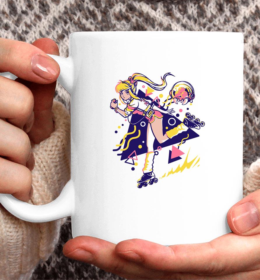 Theyetee Skating In The 80'S Coffee Mug