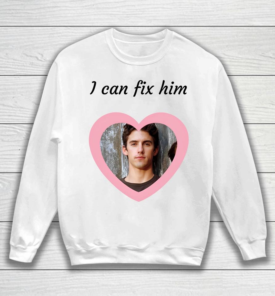 Thinkergilmore I Can Fix Him Jess Mariano Sweatshirt
