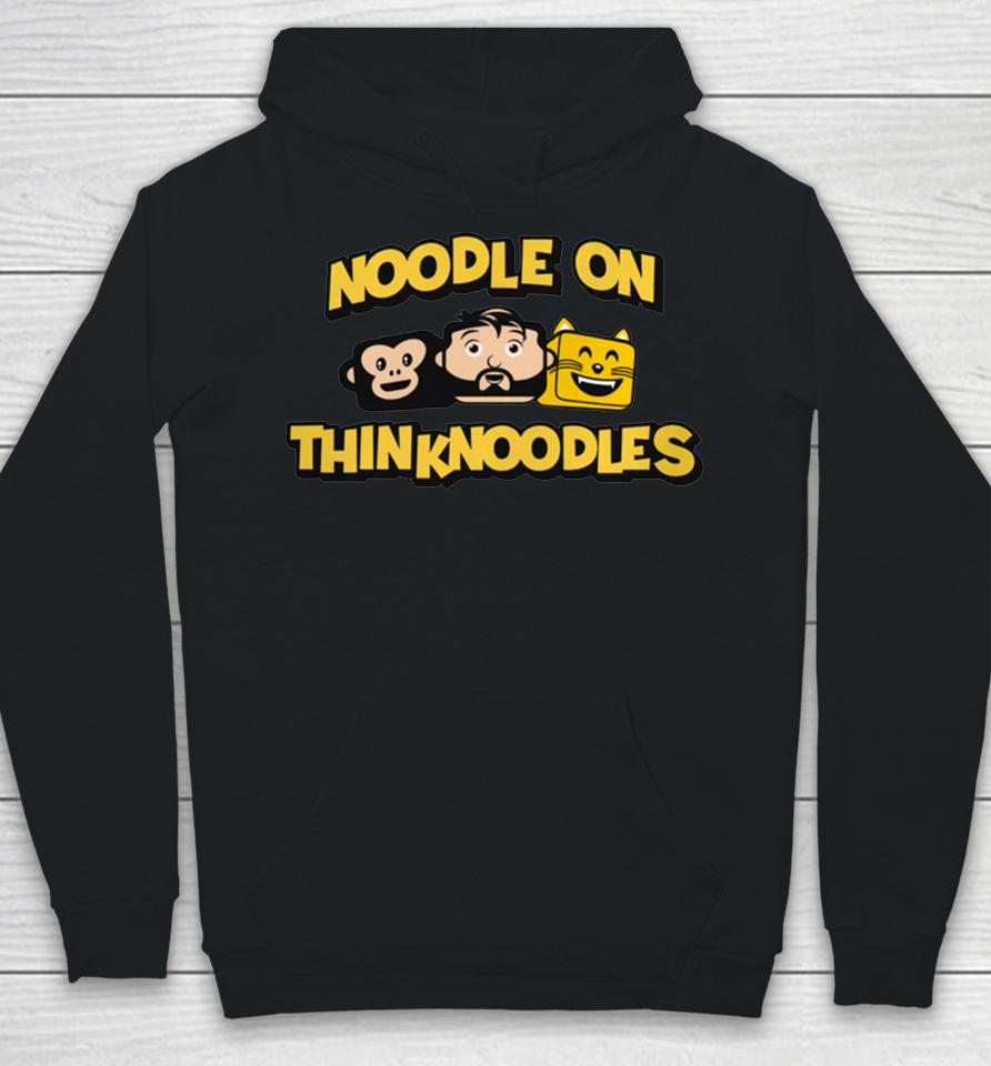 Thinknoodles Merch Noodle On Thinknoodles Hoodie