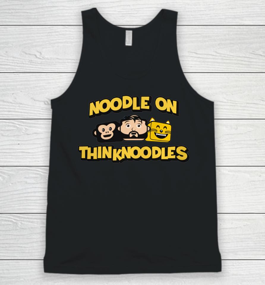 Thinknoodles Merch Noodle On Thinknoodles Unisex Tank Top