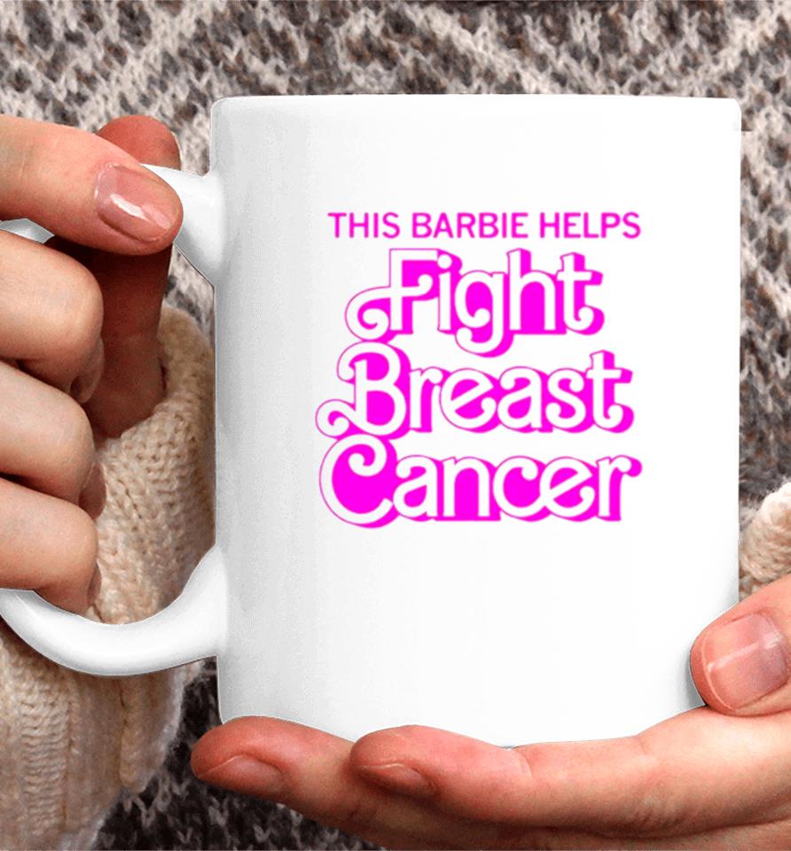 This Barbie Helps Fight Breast Cancer Coffee Mug