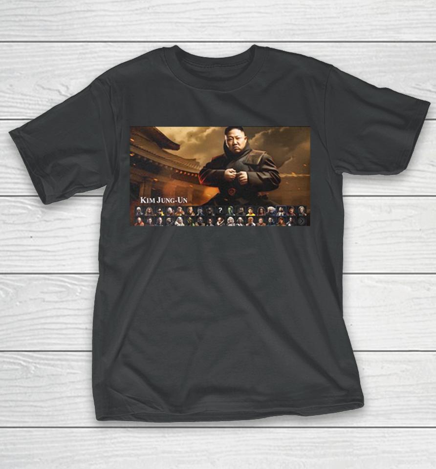 This Celebrity Mortal Kombat 1 Concept With Kim Jong Un T-Shirt