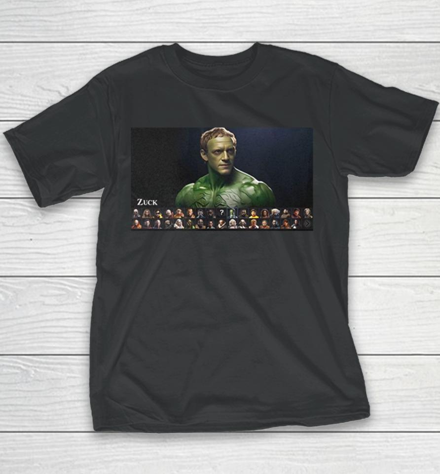 This Celebrity Mortal Kombat 1 Concept With Mark Zuckerberg Youth T-Shirt