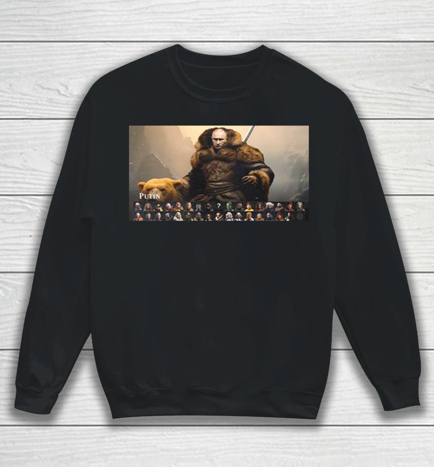 This Celebrity Mortal Kombat 1 Concept With Vladymir Putin Sweatshirt