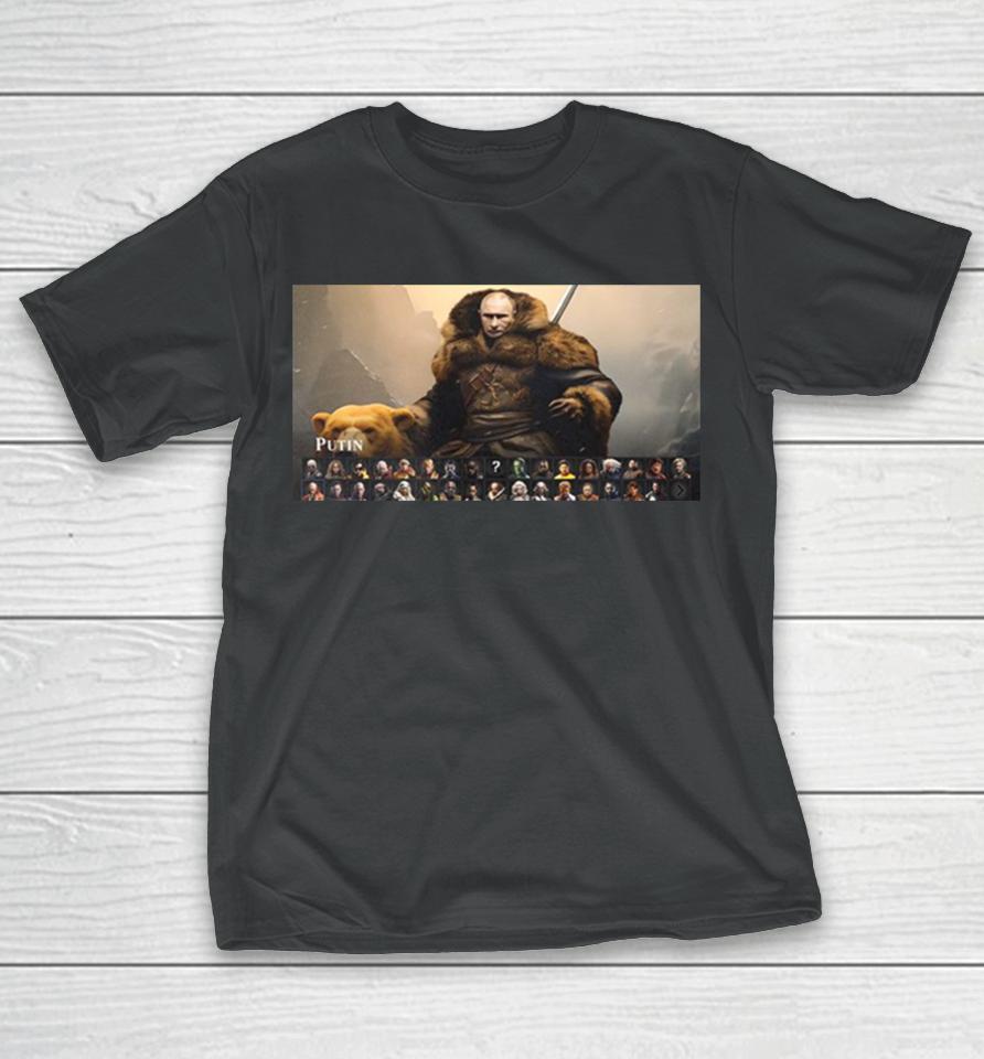 This Celebrity Mortal Kombat 1 Concept With Vladymir Putin T-Shirt