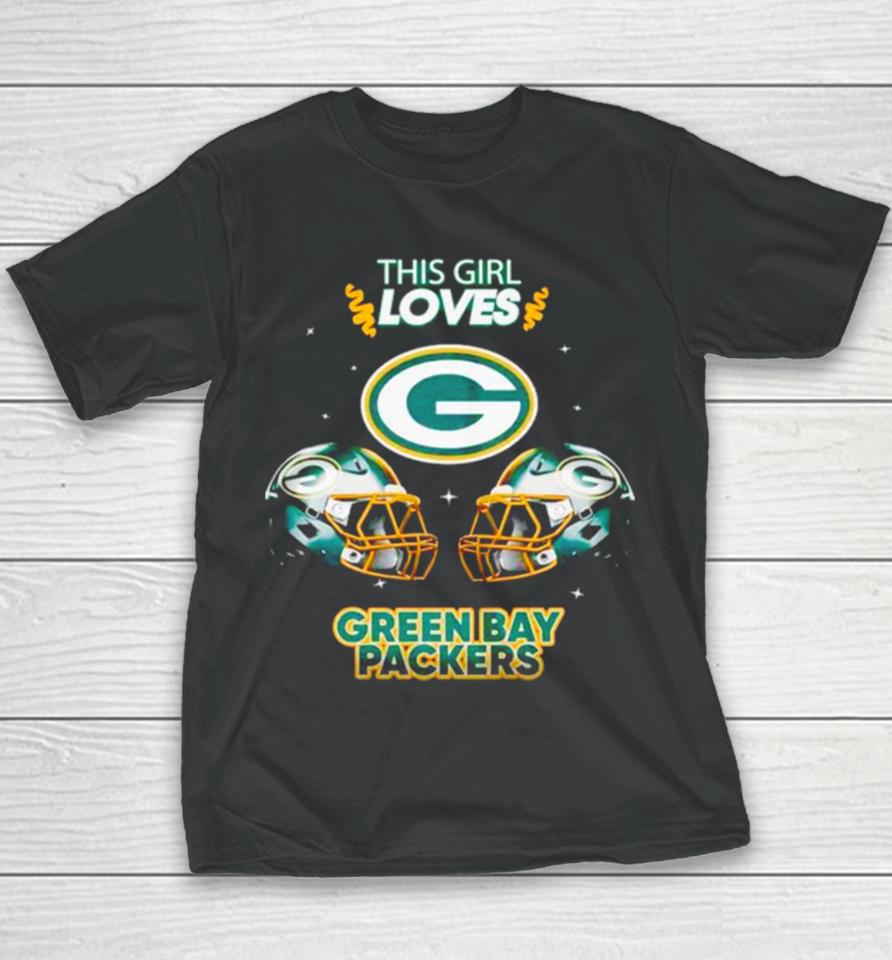 This Girl Loves Green Bay Packers Youth T-Shirt
