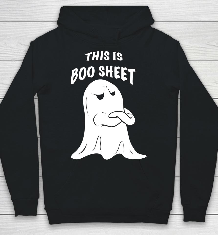 This Is Boo Sheet Halloween Ghost Costume Hoodie