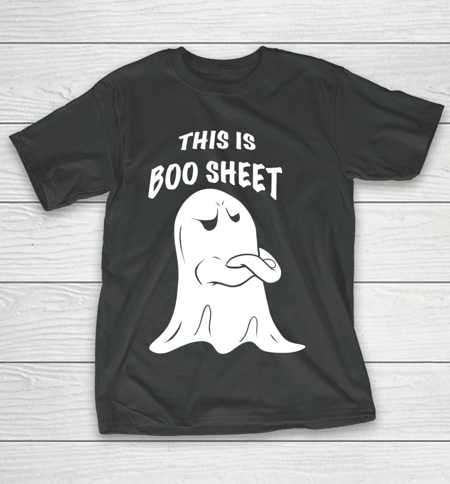 This Is Boo Sheet Halloween Ghost Costume T-Shirt