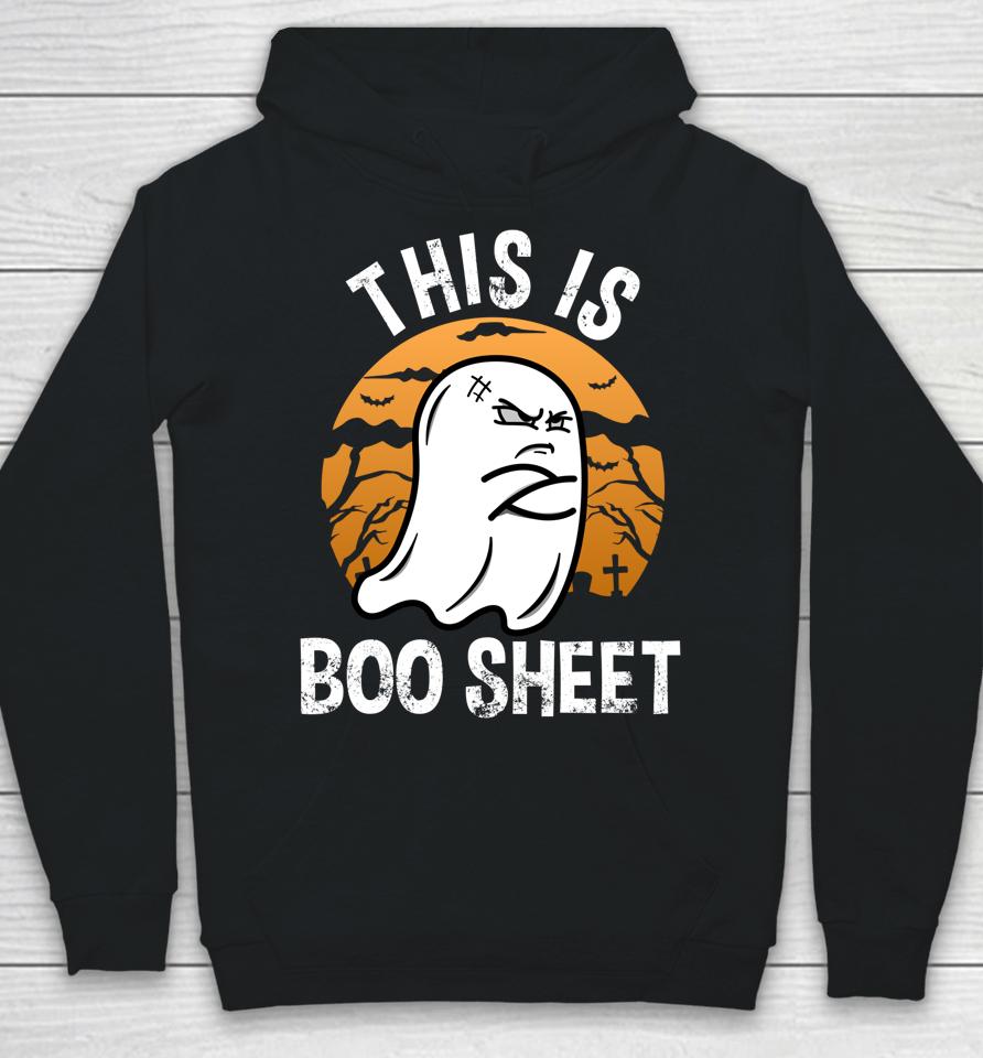 This Is Boo Sheet Halloween Hoodie