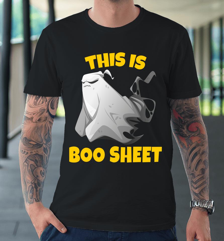 This Is Boo Sheet T-Shirt Ghost Halloween Premium T-Shirt