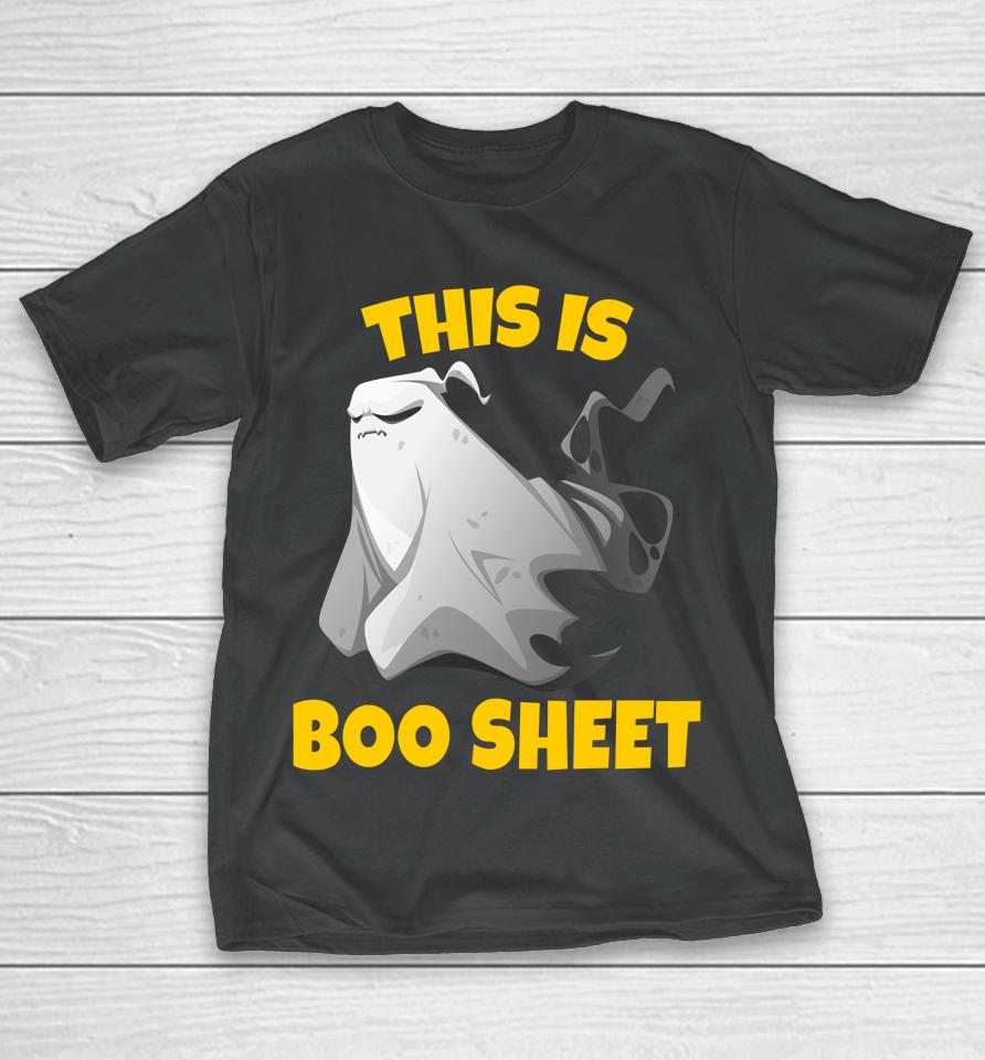 This Is Boo Sheet T-Shirt Ghost Halloween T-Shirt