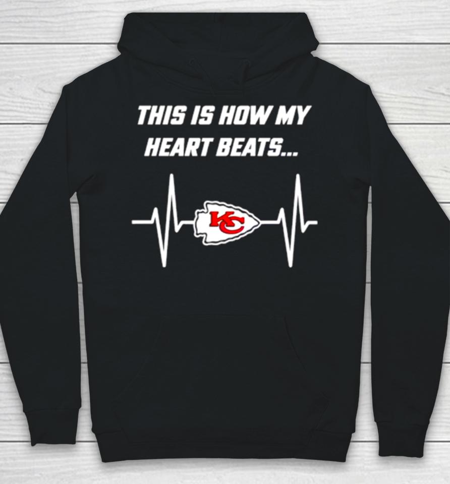 This Is How My Heart Beats Kansas City Chiefs Football Hoodie