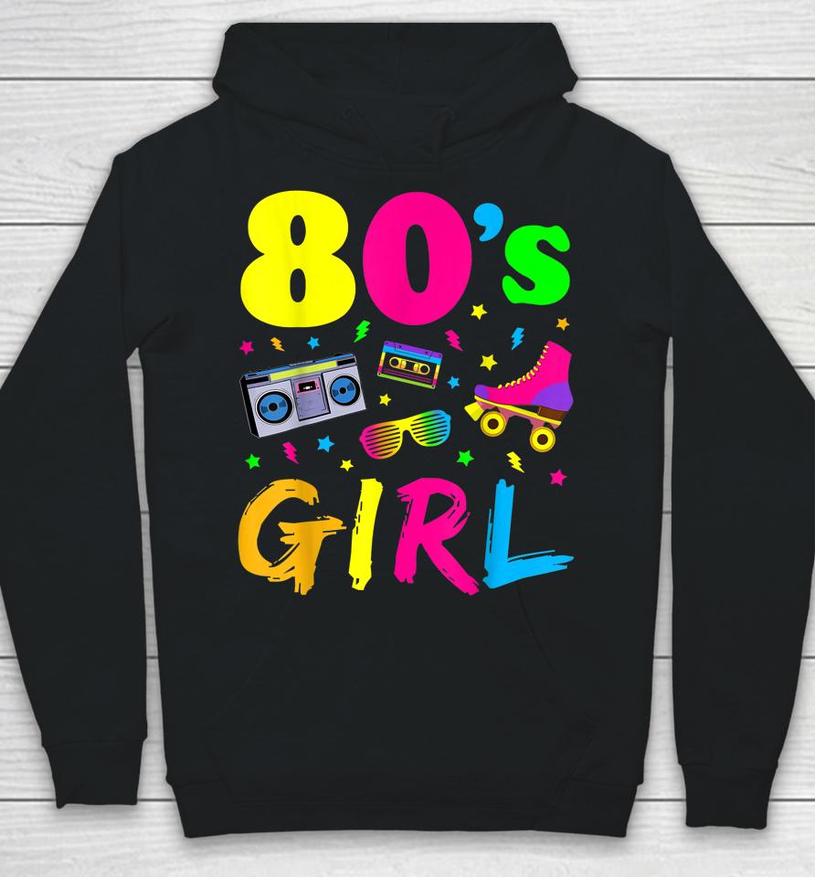 This Is My 80S Girl Costume Party Hoodie