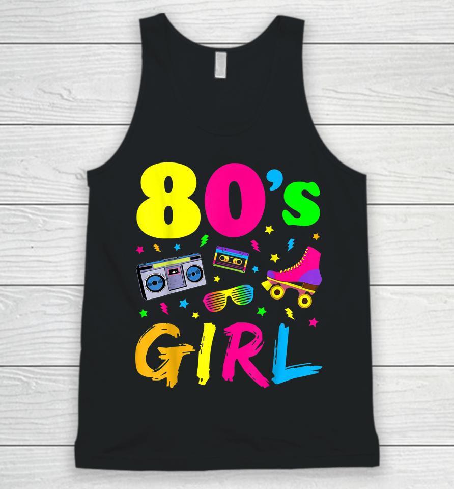 This Is My 80S Girl Costume Party Unisex Tank Top