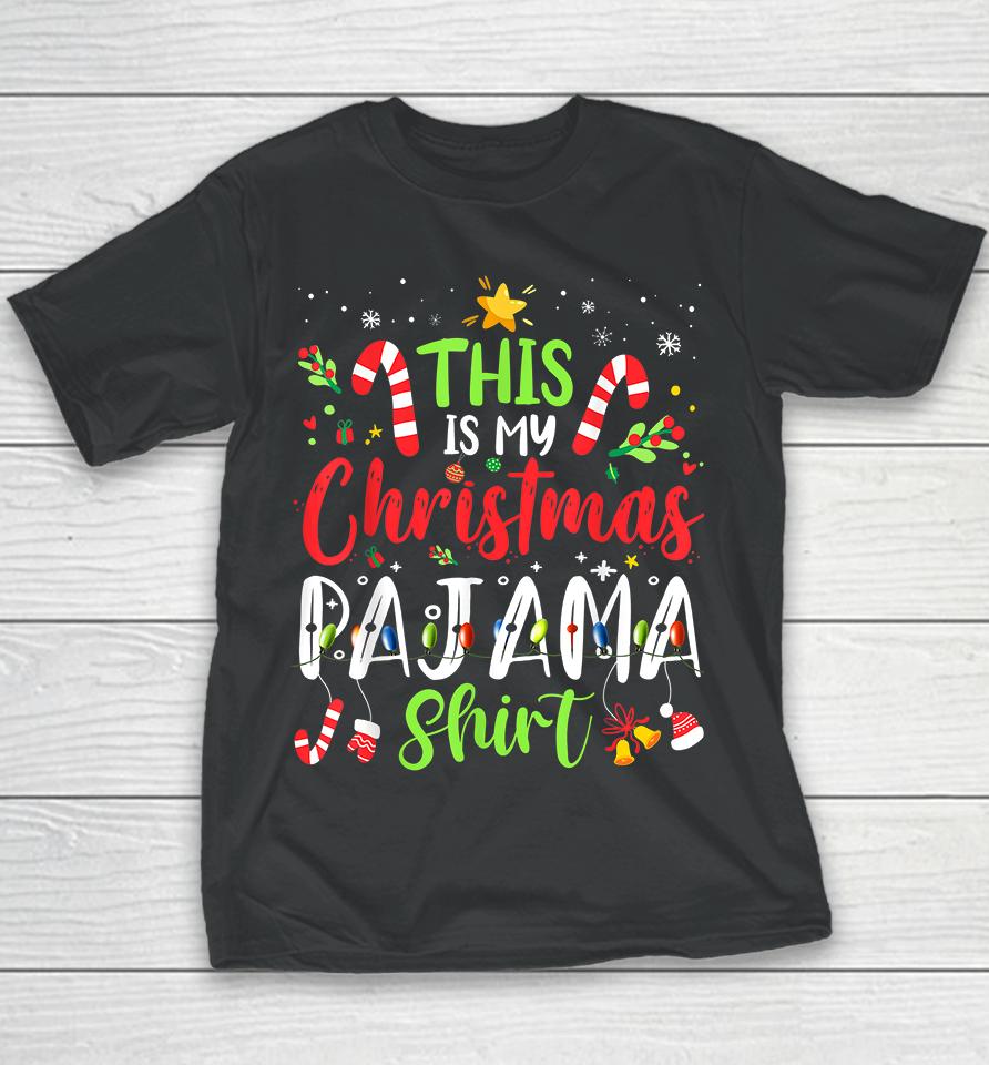 This Is My Christmas Pajama Youth T-Shirt