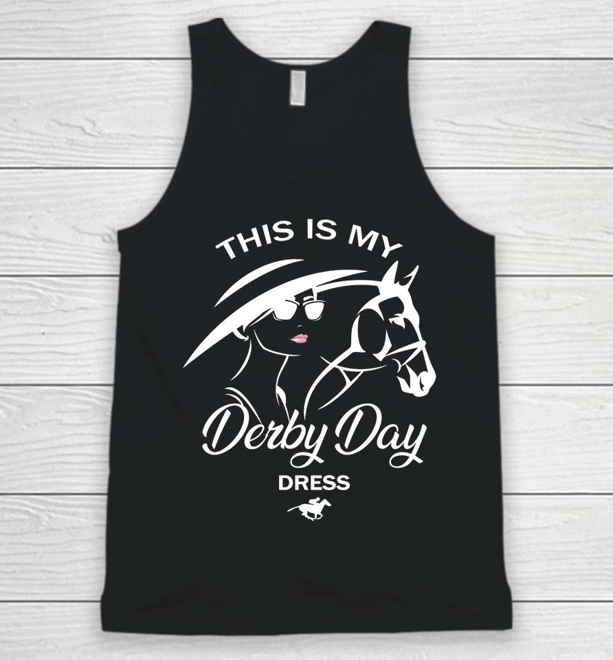 This Is My Derby Day Dress Funny Ky Derby Horse Unisex Tank Top