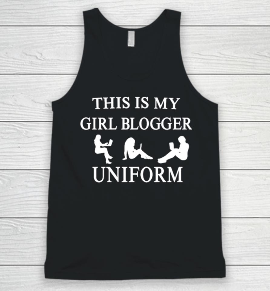 This Is My Girl Blogger Uniform Sexy Work Unisex Tank Top