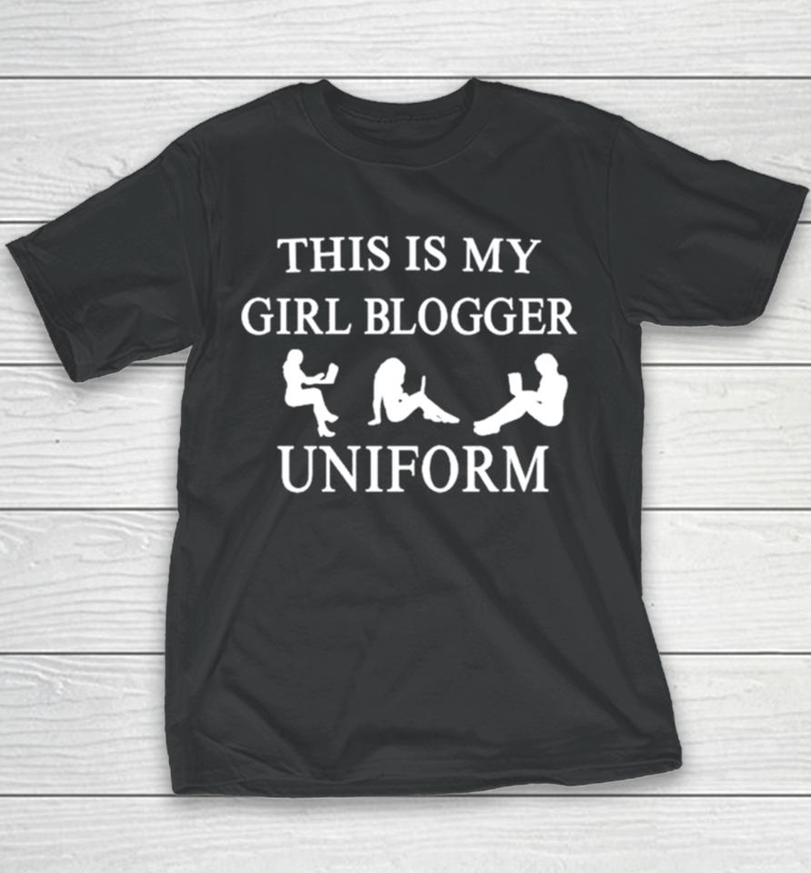 This Is My Girl Blogger Uniform Sexy Work Youth T-Shirt