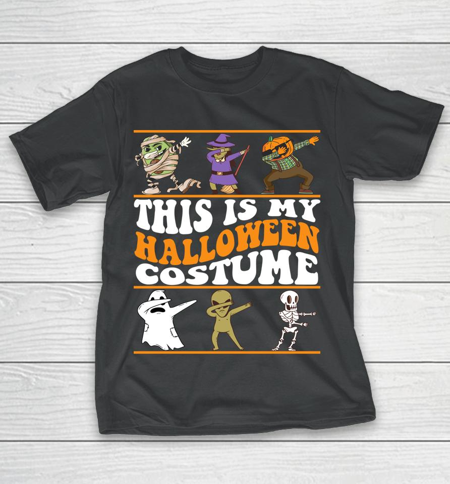 This Is My Halloween Costume - Dabbing Halloween Boys T-Shirt
