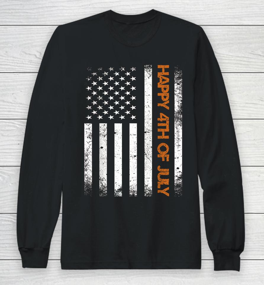 This Is My Pride Flag Usa American 4Th Of July Patriotic Long Sleeve T-Shirt
