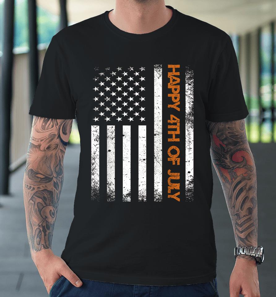 This Is My Pride Flag Usa American 4Th Of July Patriotic Premium T-Shirt