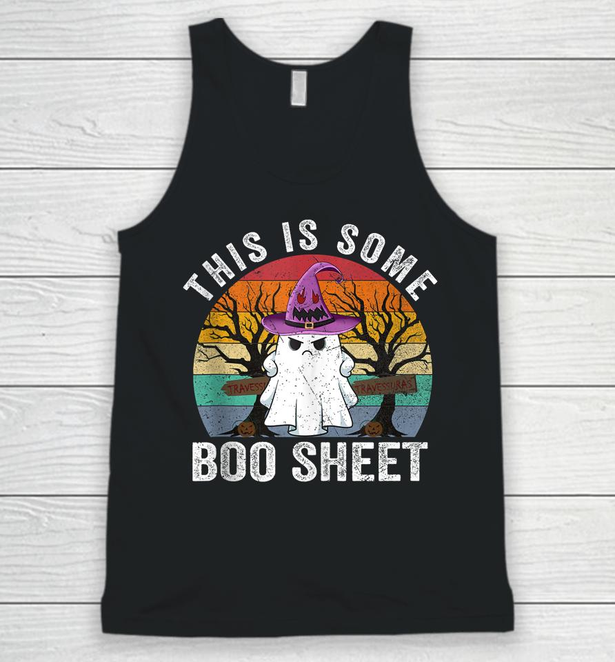 This Is Some Boo Sheet Ghost Halloween Costume Unisex Tank Top