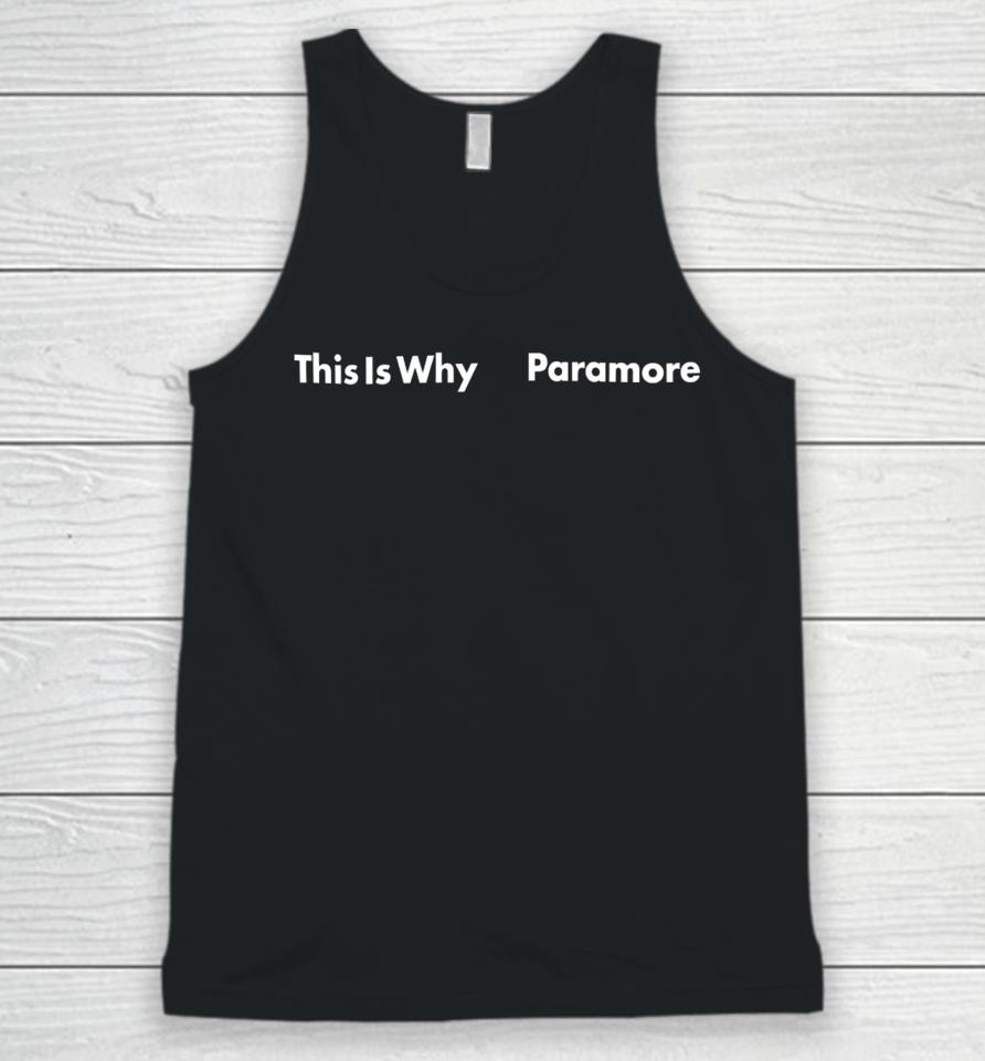 This Is Why Brown Album Unisex Tank Top