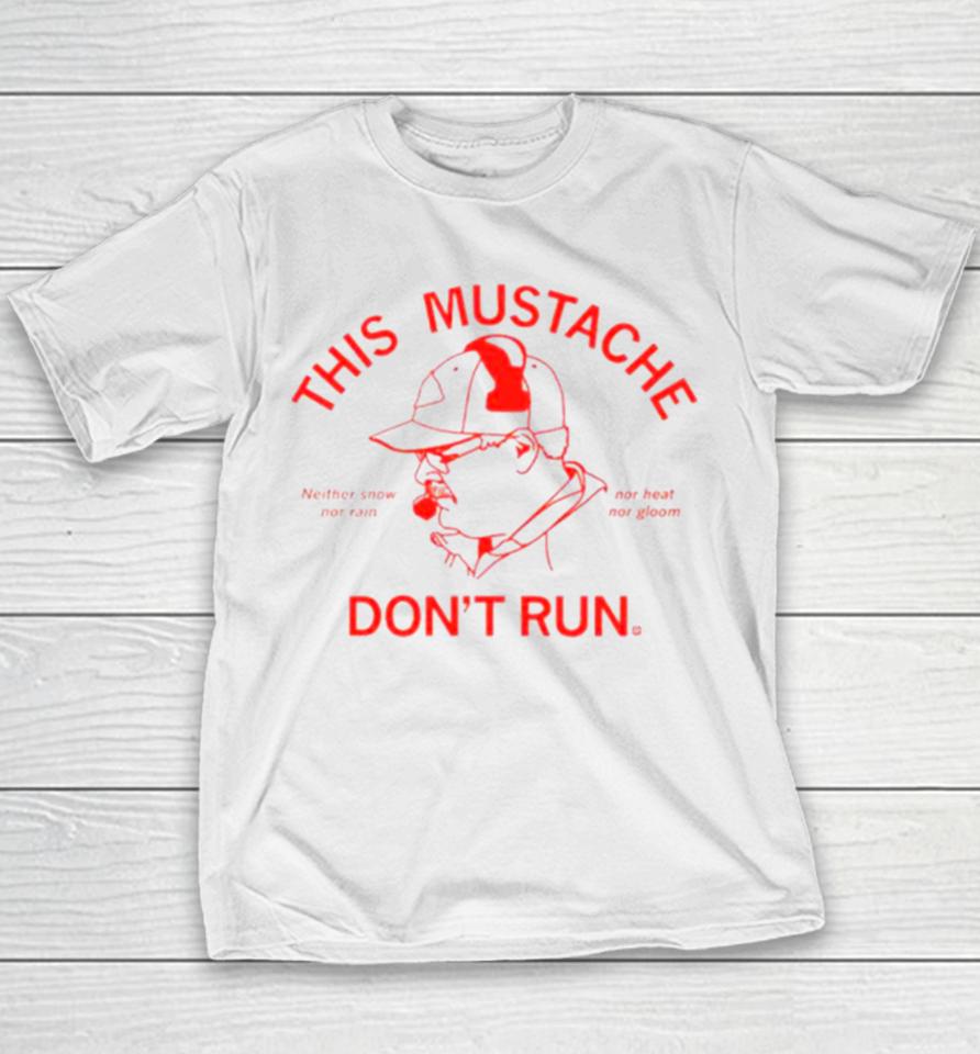 This Mustache Don’t Run Youth T-Shirt