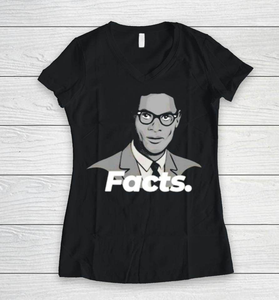 Thomas Facts Sowell Women V-Neck T-Shirt