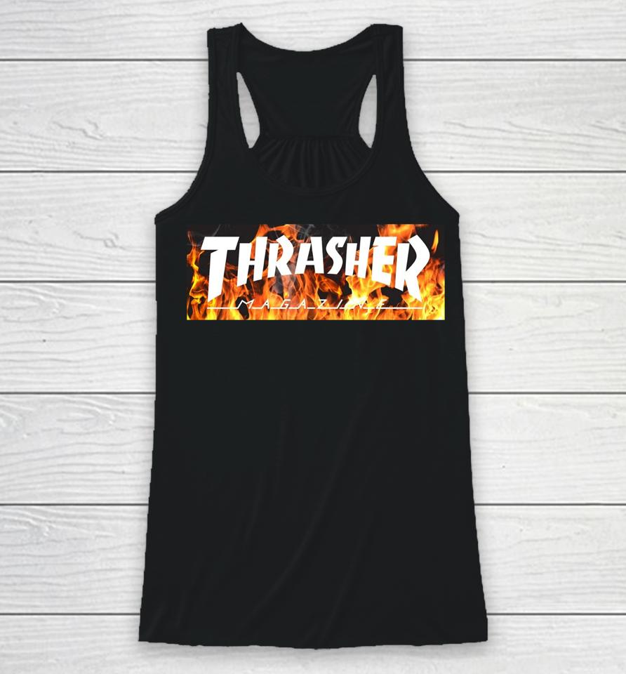 Thrasher Magazine Blaze Racerback Tank