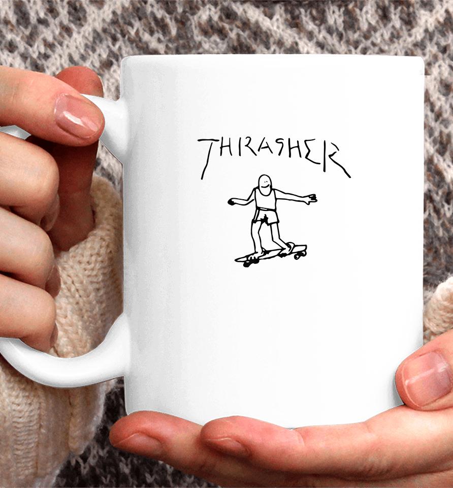 Thrasher Skateboard Coffee Mug