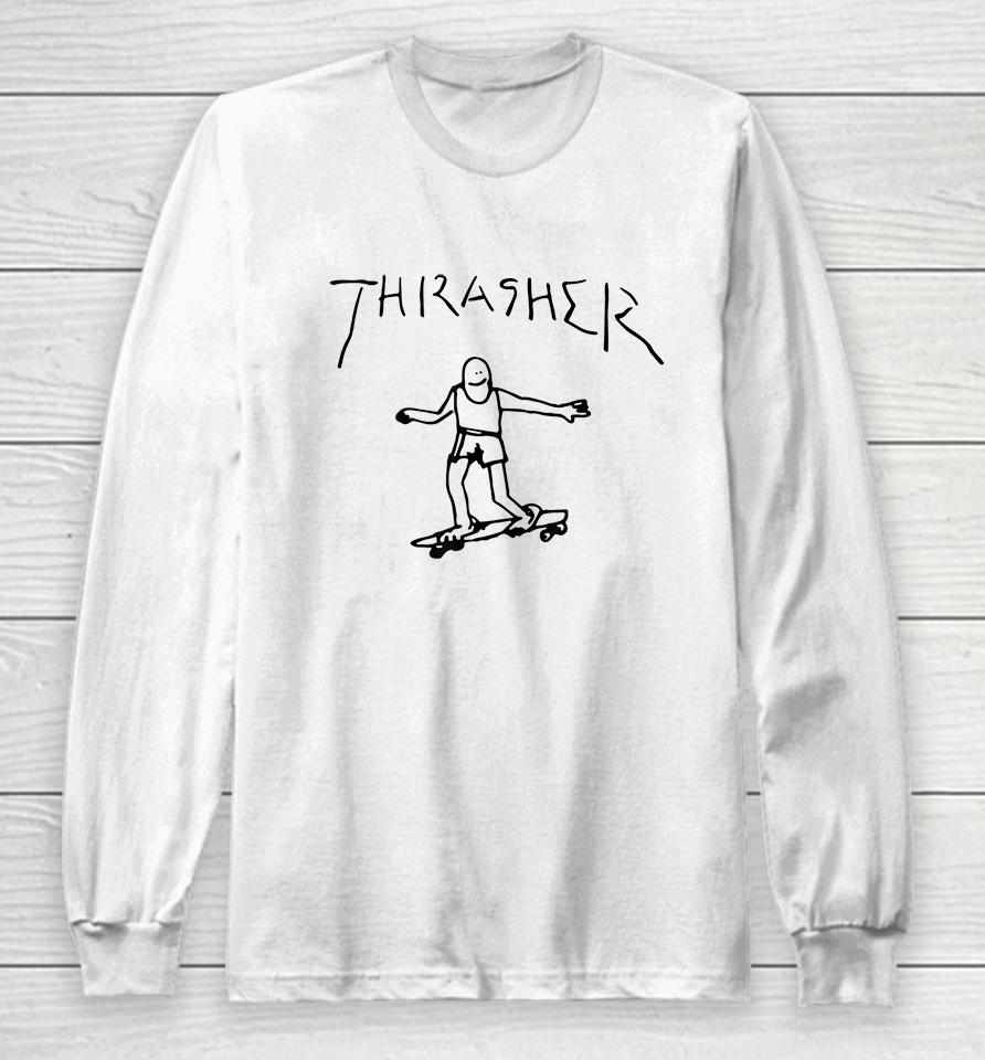 Thrasher Skateboard Long Sleeve T-Shirt
