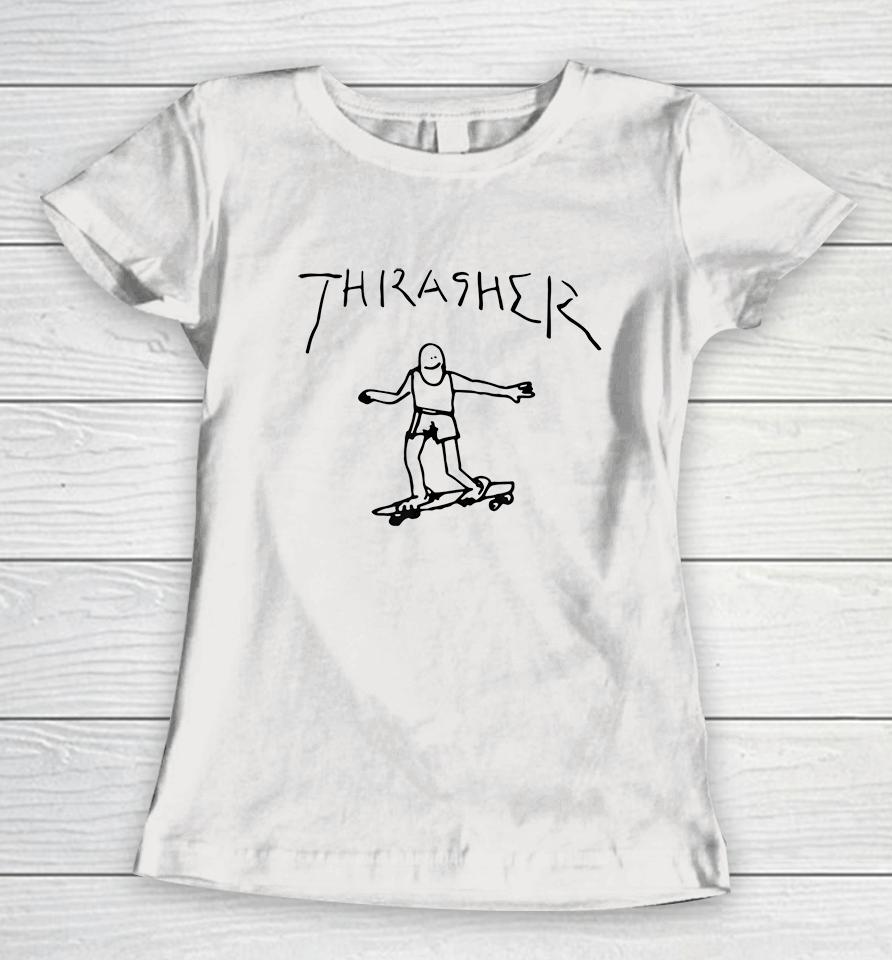 Thrasher Skateboard Women T-Shirt