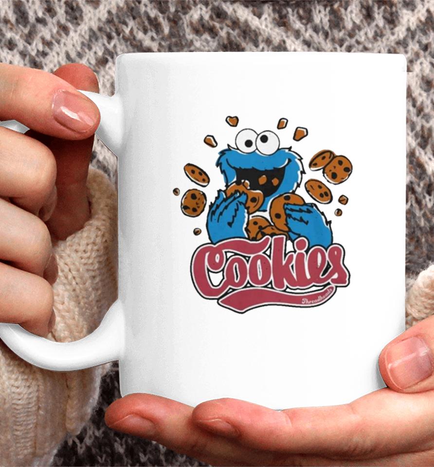 Threadheads Merch Cookie Monster Cookies Art Design Coffee Mug