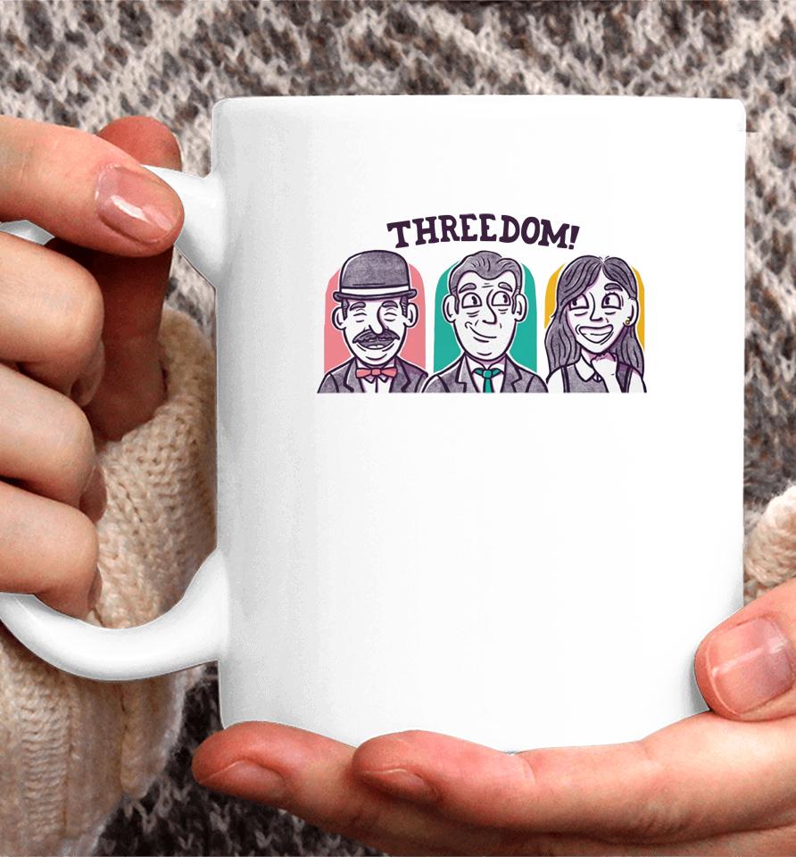 Threedom Employees Of The Month Coffee Mug