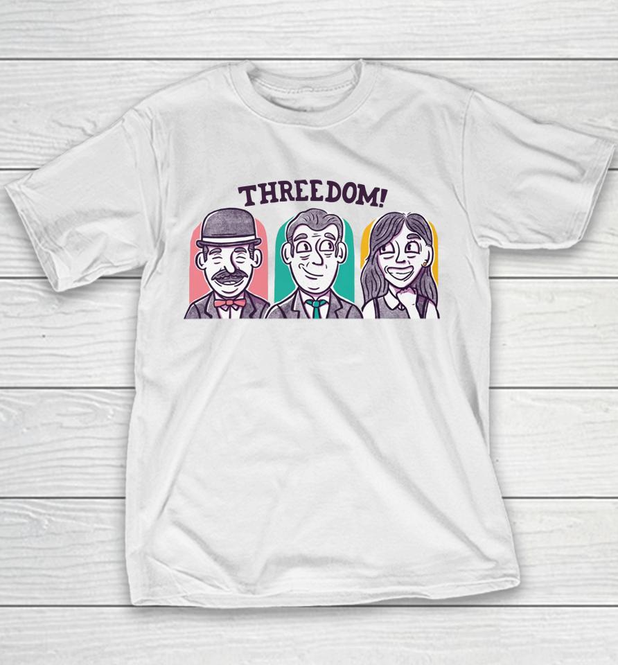 Threedom Employees Of The Month Youth T-Shirt