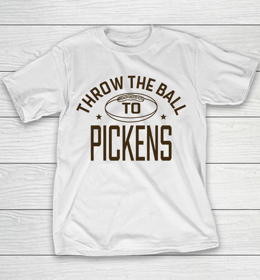 Throw The Ball To Pickens Youth T-Shirt