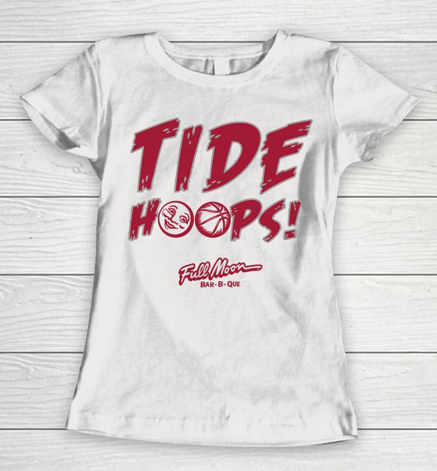 Tide Hoops Full Moon Bar B Que Women T-Shirt