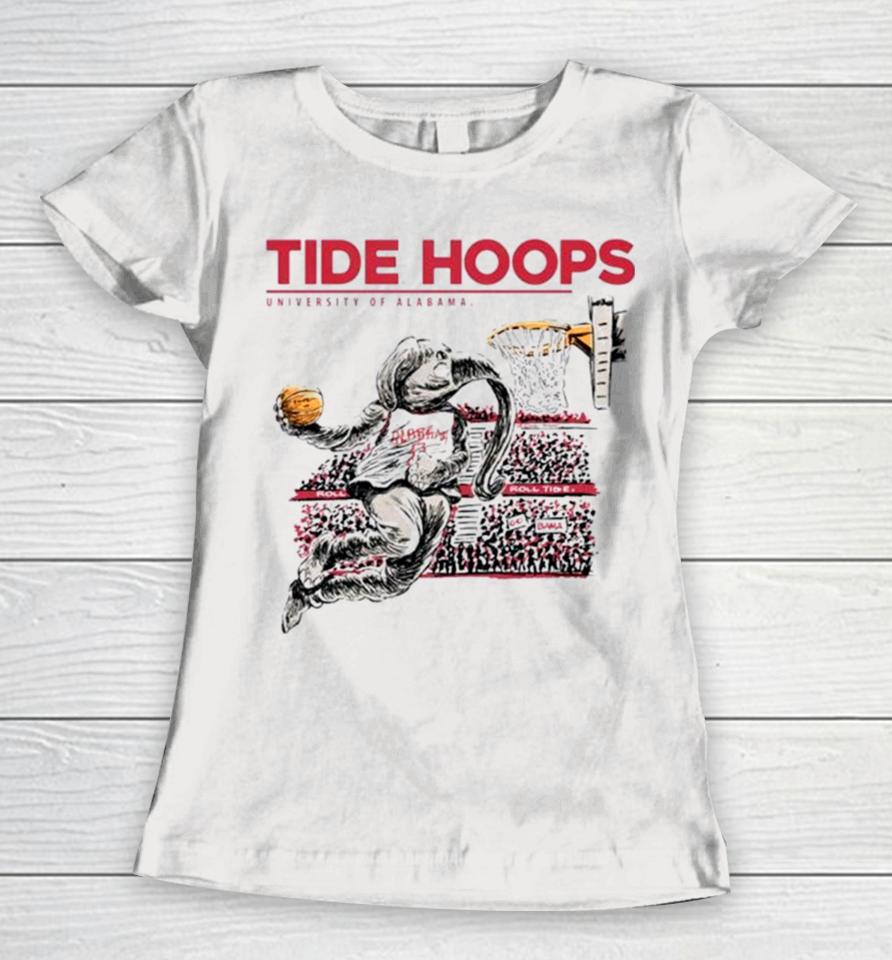 Tide Hoops University Of Alabama Women T-Shirt