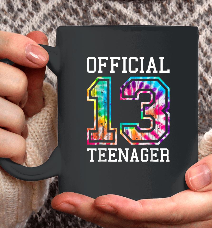 Tie Dye Official Teenager 13Th Birthday Coffee Mug