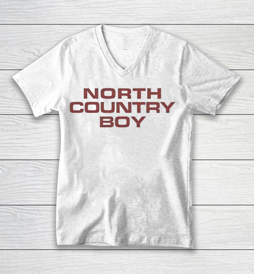 Tim Burgess North Country Boy Unisex V-Neck T-Shirt