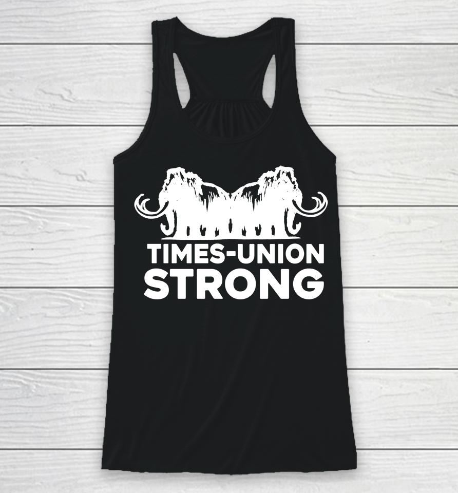 Times Union Strong Racerback Tank