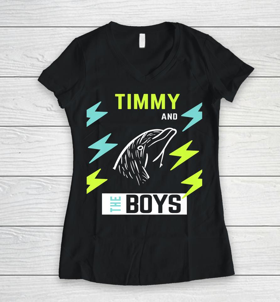 Timmy &Amp; The Boys Women V-Neck T-Shirt