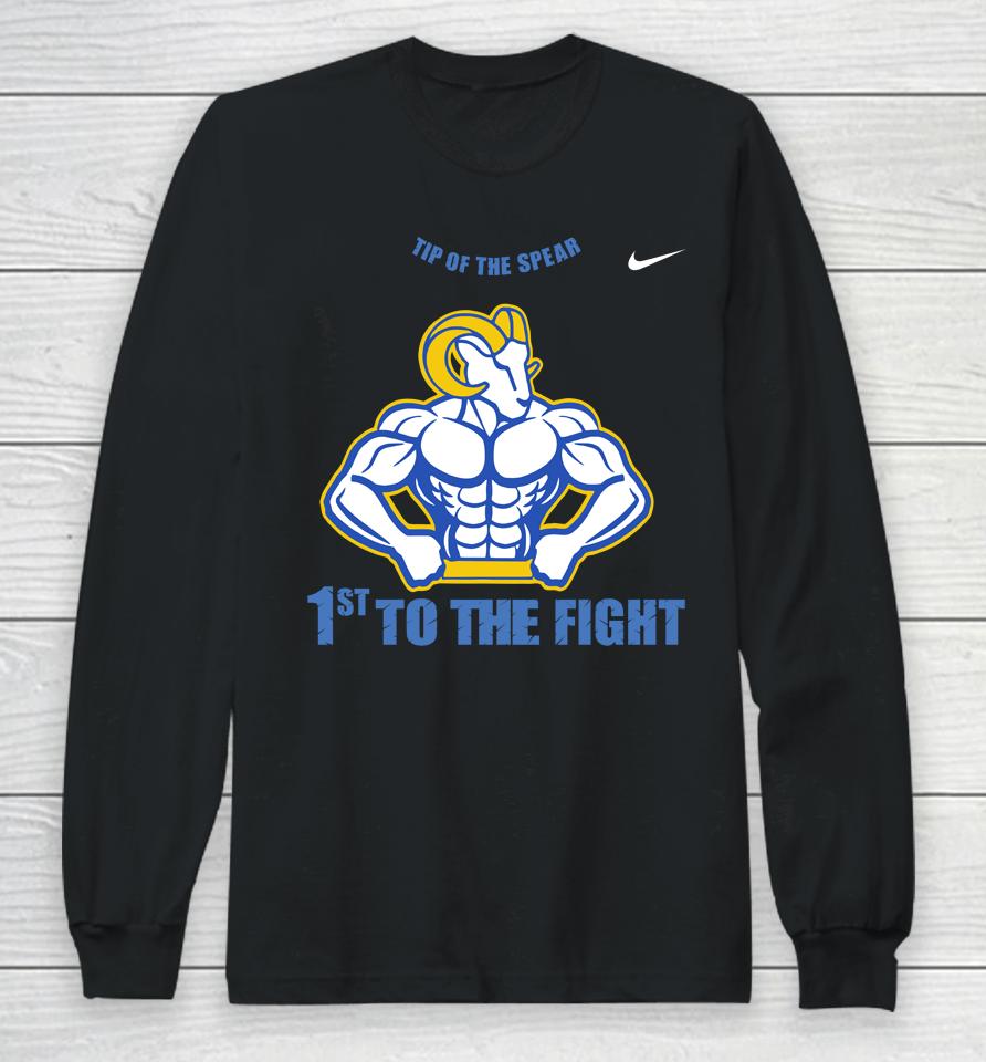 Tip Of The Spear 1St To The Fight Long Sleeve T-Shirt