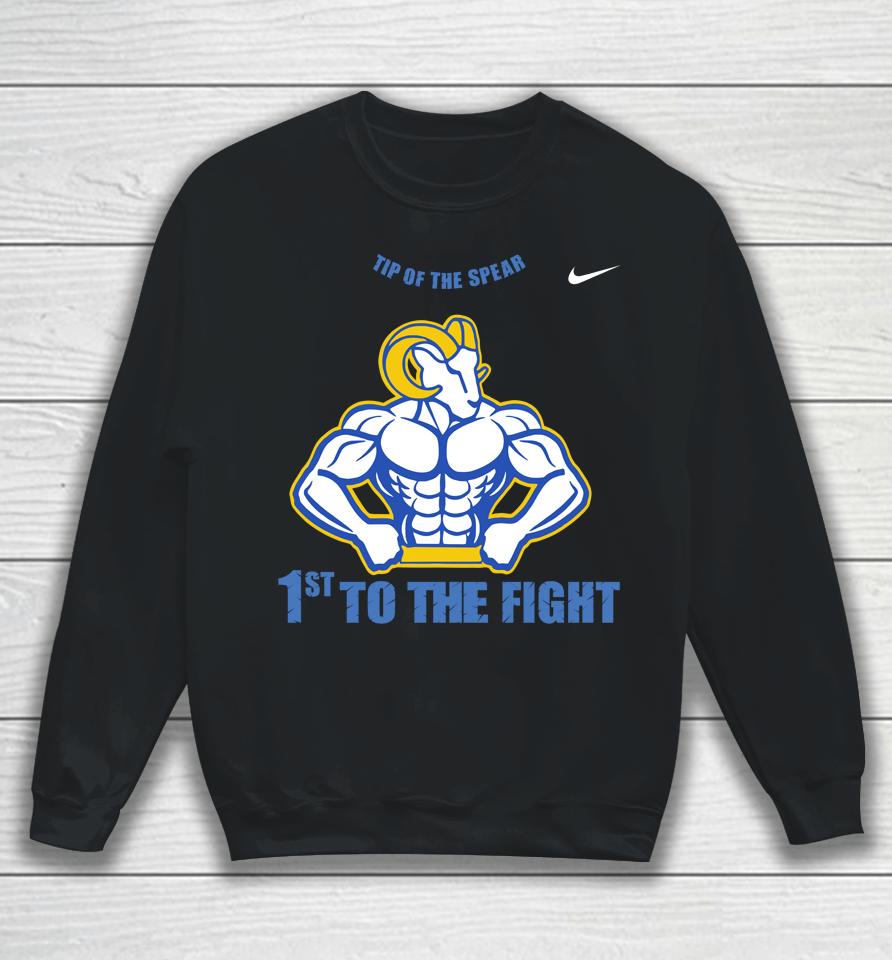 Tip Of The Spear 1St To The Fight Sweatshirt