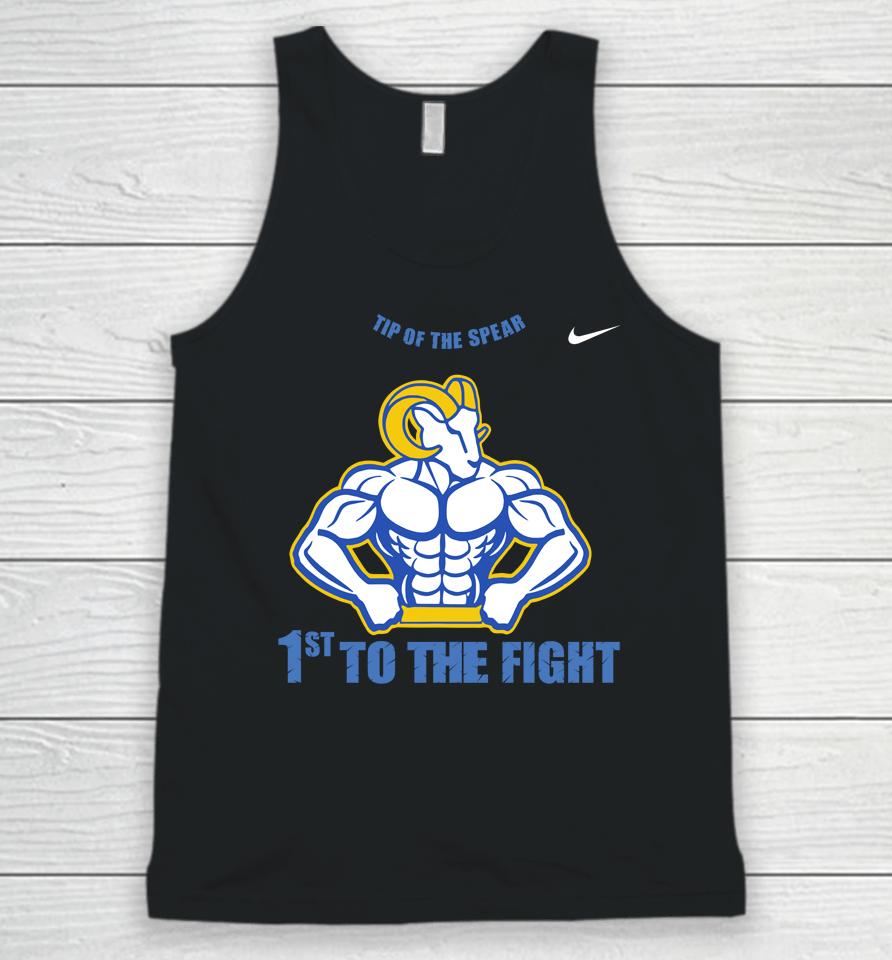 Tip Of The Spear 1St To The Fight Unisex Tank Top