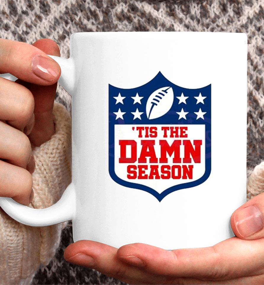Tis The Damn Season Kansas City Football 2024 Coffee Mug