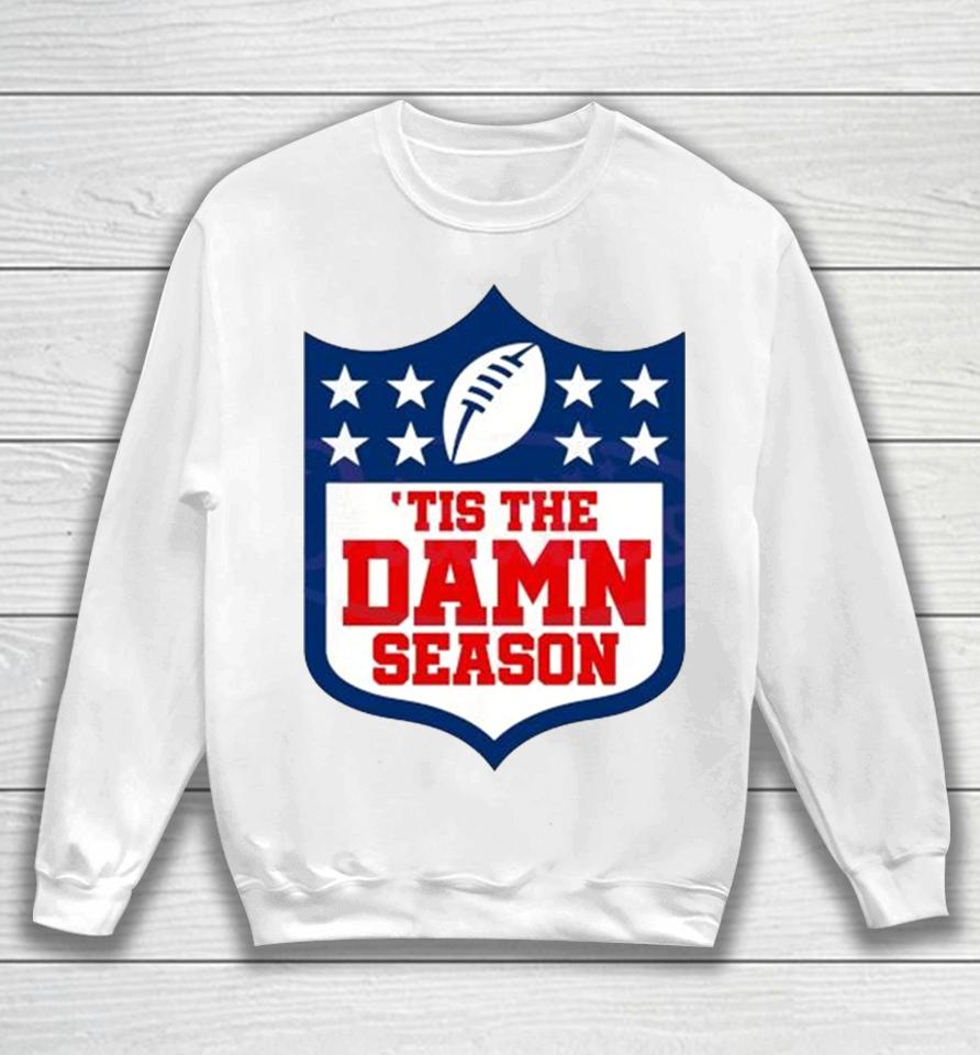 Tis The Damn Season Kansas City Football 2024 Sweatshirt