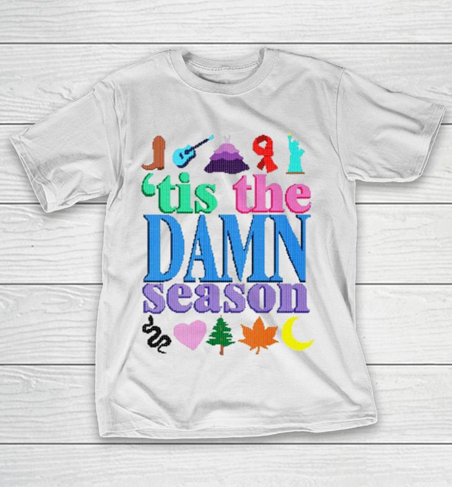 ’Tis The Damn Season Ugly Christmas T-Shirt