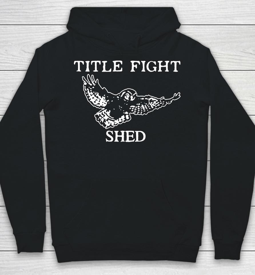 Title Fight Shed Owl Hoodie
